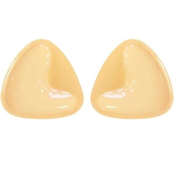 New Size B Cup Double Sided Adhesive Push Up Padded Backless Bra Sticky Inserts - Picture 2 of 3